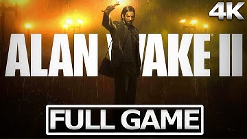 ALAN WAKE 2 Full Gameplay Walkthrough / No Commentary 【FULL GAME】4K Ultra HD