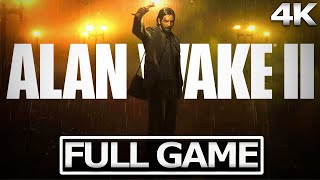 ALAN WAKE 2 Full Gameplay Walkthrough \/ No Commentary 【FULL GAME】4K Ultra HD