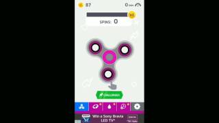 Fidget Spinner | iOS App (iPhone, iPad) | Android Video Gameplay‬ Full HD 1080p screenshot 4