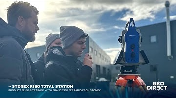 Stonex R180 Robotic Total Station Training