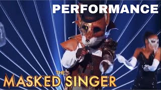Fox sings “Blame It” by Jamie Foxx ft. T-Pain | The Masked Singer | Season 2