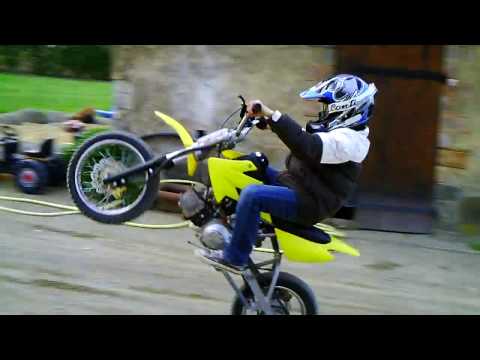 stunt dirt bike