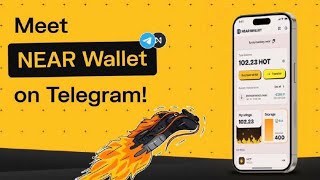 Убийца NotCoin - клеймим HOT в Telegram Near Wallet (Here Wallet)