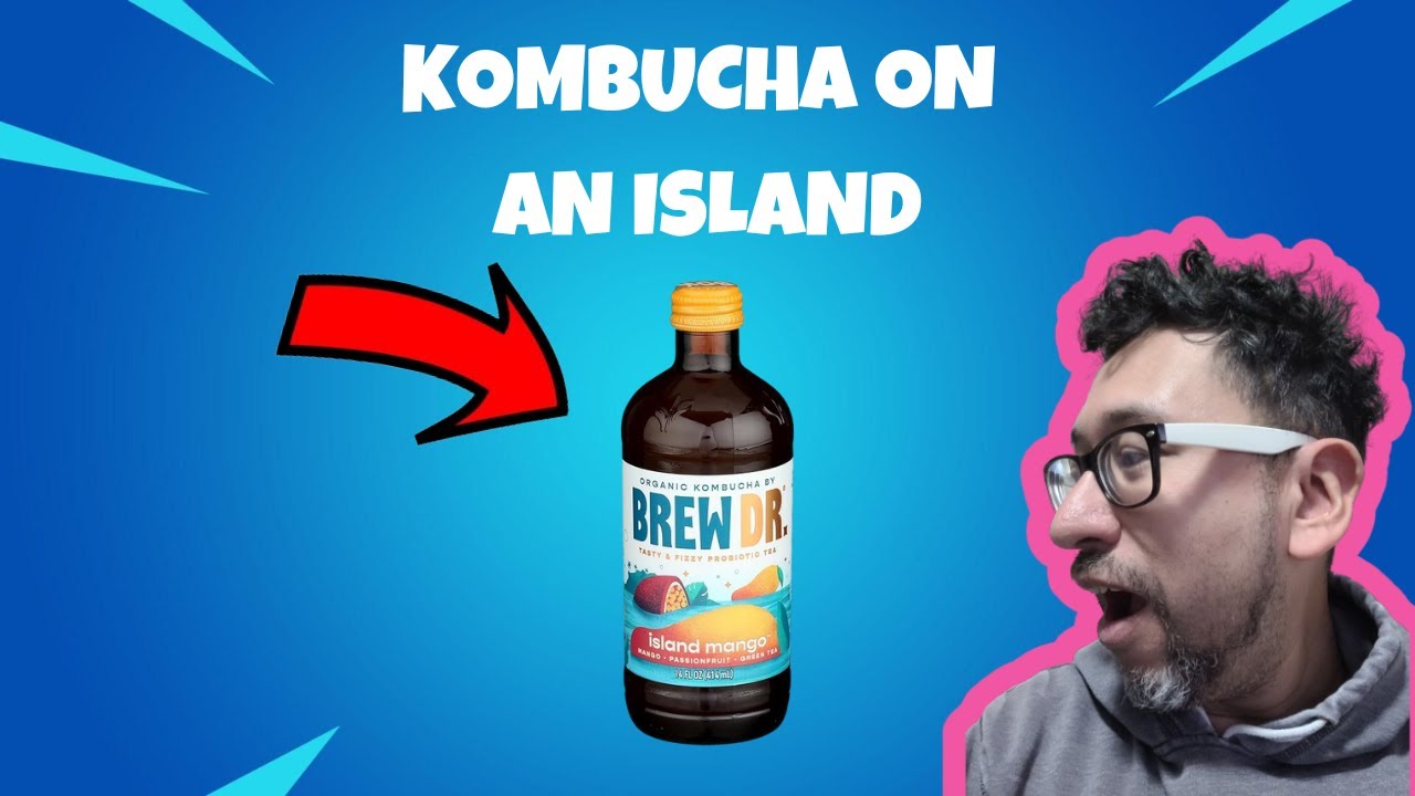 Brew Dr. Kombucha Island Mango Review