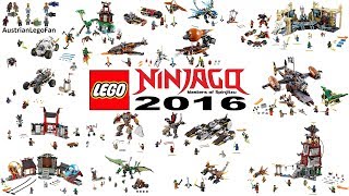 Lego Ninjago 2016 Compilation of all Sets - Lego Speed Build Review