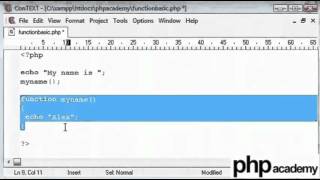 PHP Functions Basic   English