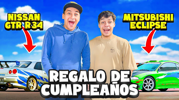 LE REGALO 2 CARROS de RAPIDOS y FURIOSOS a YAIR17 por su CUMPLEAÑOS... *de juguete*
