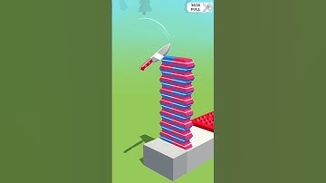 Slice It All Gameplay! Satisfying ASMR slicing game Level 466 #sliceltall #short