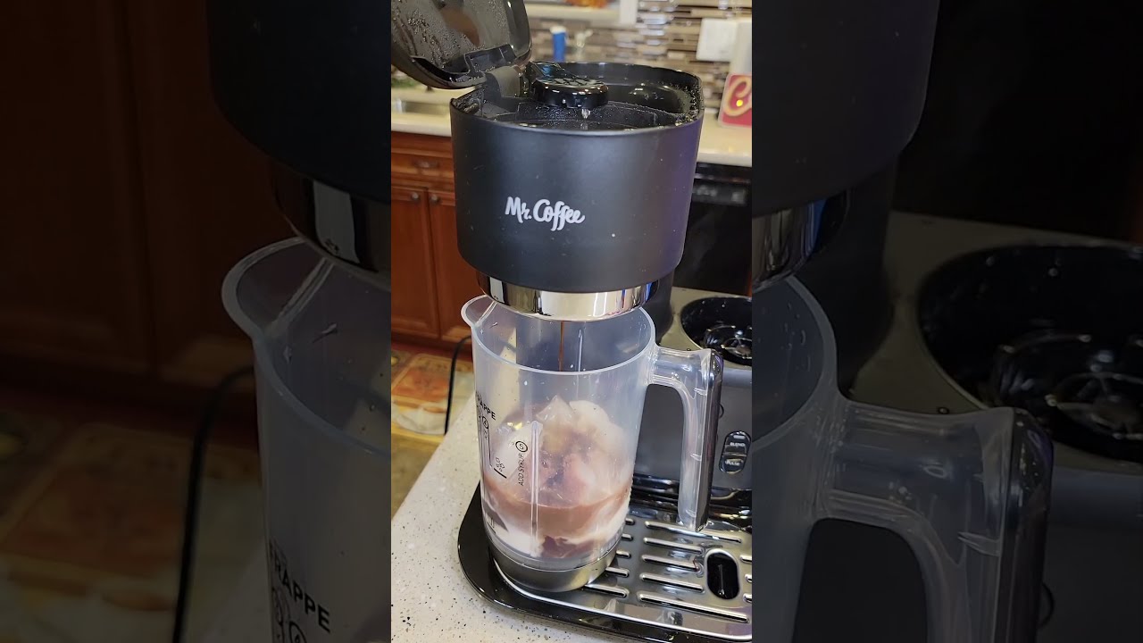 Mr. Coffee Frappe Single-Serve Iced and Hot Coffee Maker/Blender