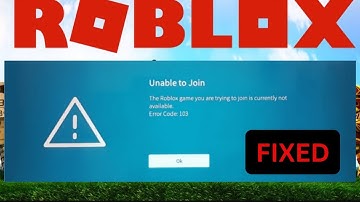 How To Fix Roblox Error 103 (Xbox) One In Windows