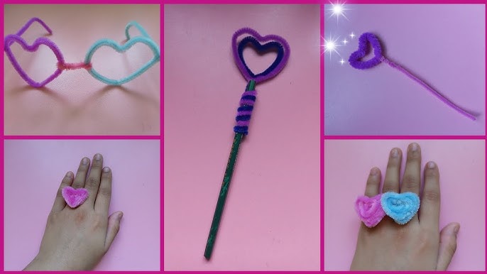 $1 Pipe Cleaner Craft: Warm & Fuzzy Flowers For Galentine's Day! / Hey, EEP!