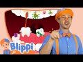 Brush your teeth with blippi  educational songs for kids