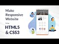 Learn To Make Responsive Website Using HTML5 And CSS3 Only. (No Javascript)