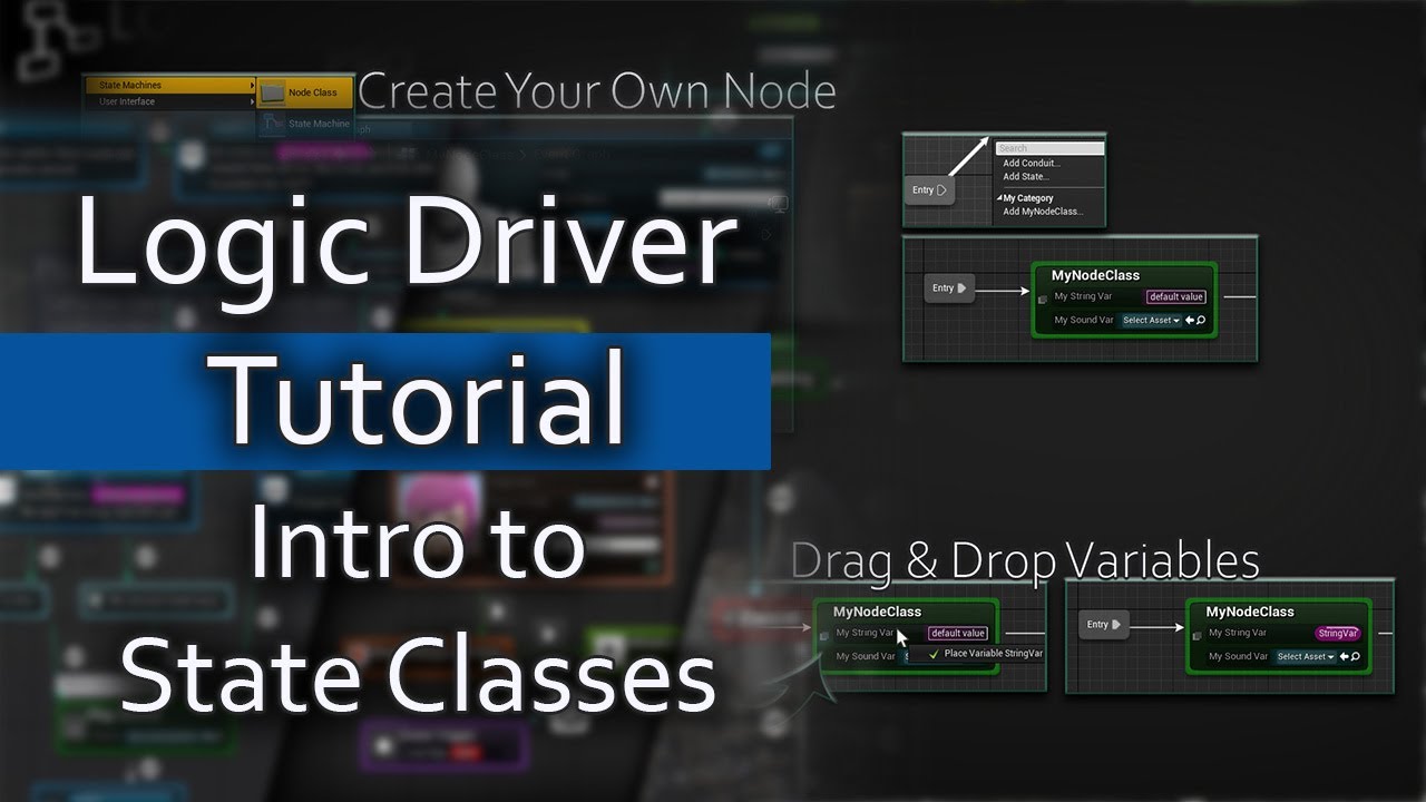 Logic Driver Pro Tutorial Intro to State Classes YouTube