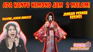 HORORR..ADA HANTU KIMONO BARU?? JAM 2 MALAM DI TEROWONGAN INI!! SAKURA SCHOOL SIMULATOR-PART 761