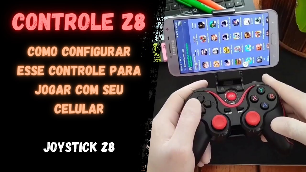 Controle Joystick Para jogar No celular Android e Ios - Hard Seven