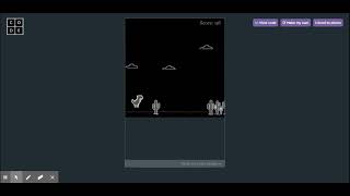 T rex game output   Game Lab