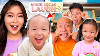 First to Make Baby Lucas LAUGH Wins | Carlyn Ocampo