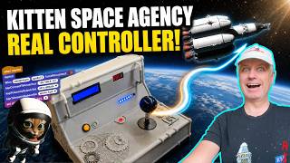 Kitten Space Agency: Build a Hardware Controller with MicroBlocks—No Coding Required!