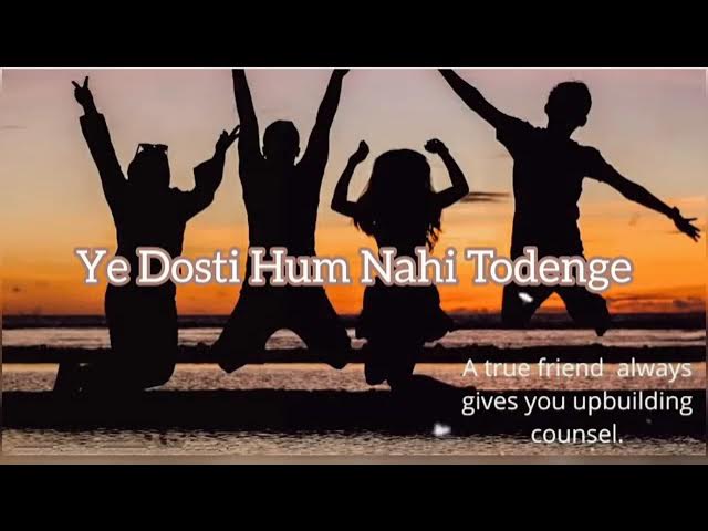 Ye dosti hum nahi todenge ☝🤘👬🤘 #ytshort #video #viral