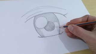 Como Desenhar Olhos de Anime → ( 4 SUPER Dicas)