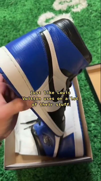 Air Jordan 1 High OG Fragment LV Leather Sample