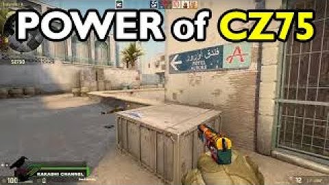 CSGO : when you cannot depend on teammates than trust with CZ75 Auto pistol - John wick moment