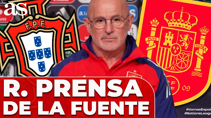 LUIS DE LA FUENTE, RUEDA DE PRENSA COMPLETA HOY | Previa PORTUGAL vs. ESPAÑA, FINAL NATIONS LEAGUE