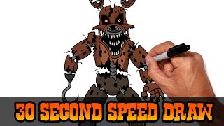 Nightmare Foxy (Five Nights at Freddy's)- Speed Draw Preview