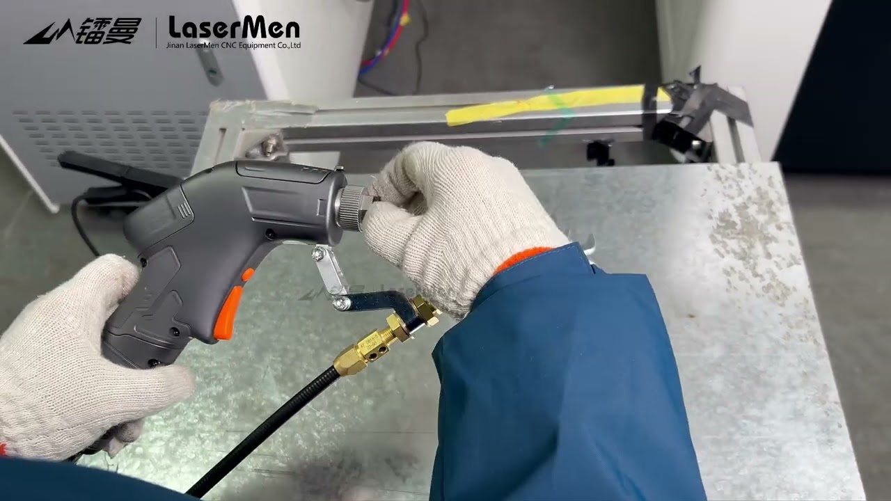 [LaserMen] Air cooling fiber laser welding cutting cleaning machine with built-in