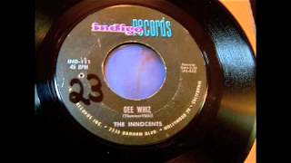 The Innocents - Gee Whiz 45 rpm! chords