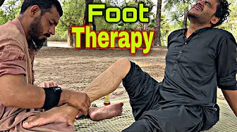 Ultra Relaxing ASMR Leg Massage & Gentle Foot Tickle (No Talking)