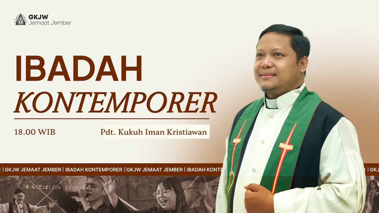 Ibadah Kontemporer GKJW Jember | Minggu, 4 Januari 2026