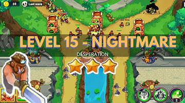 King of Defense 2: Level 15 NIGHTMARE / GAMEPLAY  / GUIDE / WALKTHROUGH