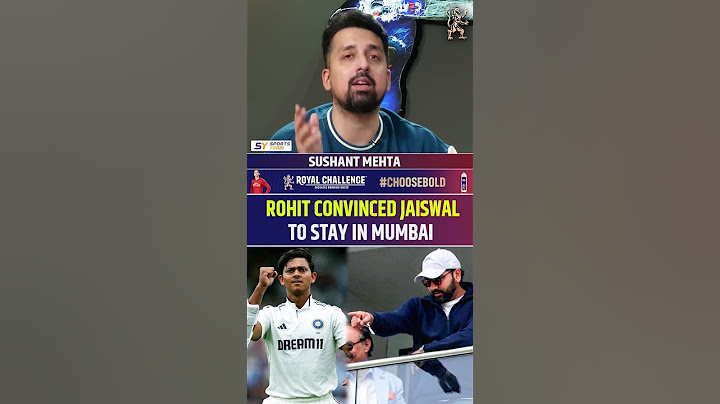 ROHIT CONVINCED JAISWAL TO STAY IN MUMBAI #rohitsharma #yashasvijaiswal #mumbai