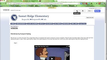 Google Sites - Adding Images & Videos