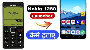 nokia 1280 launcher | nokia 1280 launcher kaise hataye | How to remove nokia 1280 launcher