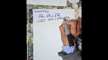 Adding and subtracting surds #practiceyourmath123 