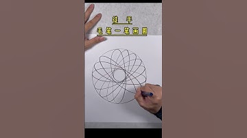 spirograph satisfying designs Art subscribe #spirograph #satisfyling #shorts