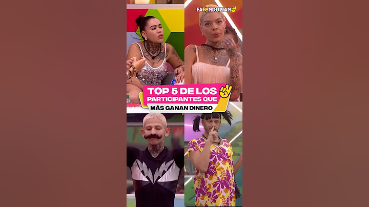 Éstos son los cinco participantes de la casa de los famosos que ganan más dinero.