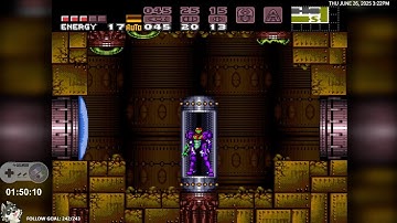 Super Metroid Map Rando Seed #30 (Hard/Tricky)
