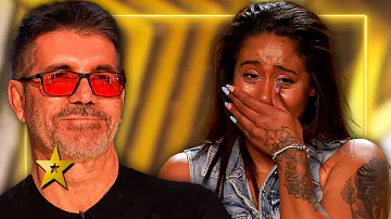 "Now THAT is Talent!" Nervous & Emotional Singer Wins The GOLDEN BUZZER on Britain's Got Talent!