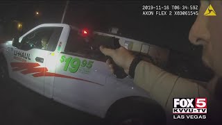 Las Vegas police release video in Friday police shooting