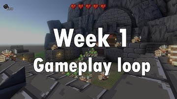 Dwarf Block Devlog week #1 - Gameplay loop