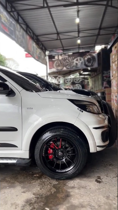 Terios ganti velg mobil r18 VIPER FLOW FORMING - velg mobil racing import