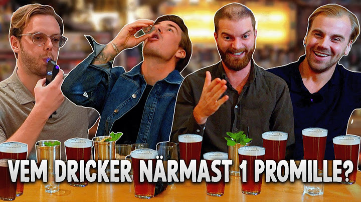 VEM DRICKER NÄRMAST 1 PROMILLE? (PLACEBOTEST PÅ ROBIN MOS)