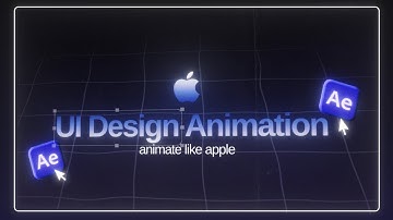 How to Create UI Designs for After Effects (Viral Apple Style)