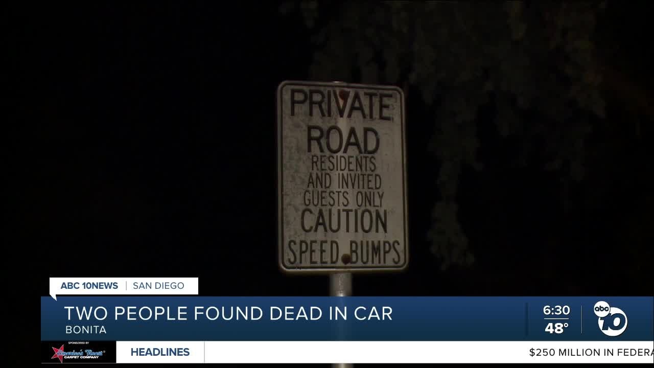 2 people found dead in parked car in Bonita - YouTube