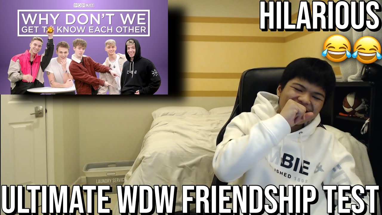 REACTING TO 'Why Don't We' Battle It Out In A Ridiculous Friendship Test | PopBuzz Meets