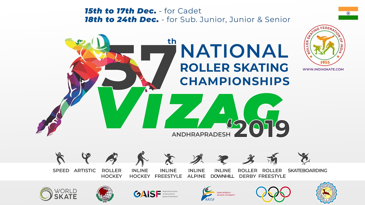 57th NATIONAL ROLLER SKATING CHAMPIONSHIP VIZAG2019 - YouTube